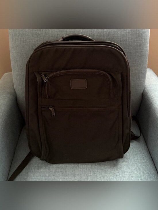 Tumi Other - Tumi Backpack Alpha Black Laptop Backpack (Model 2644D3) Older Version